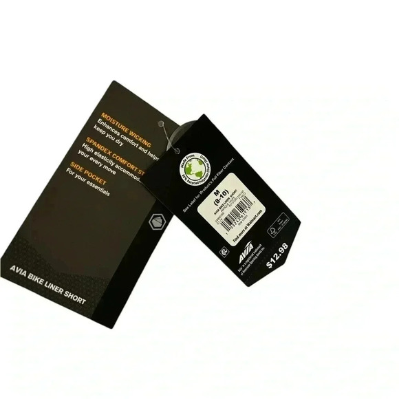 NEW Lined Exercise/Bike Shorts W/Pockets Sz 8/10 - Picture 5 of 5